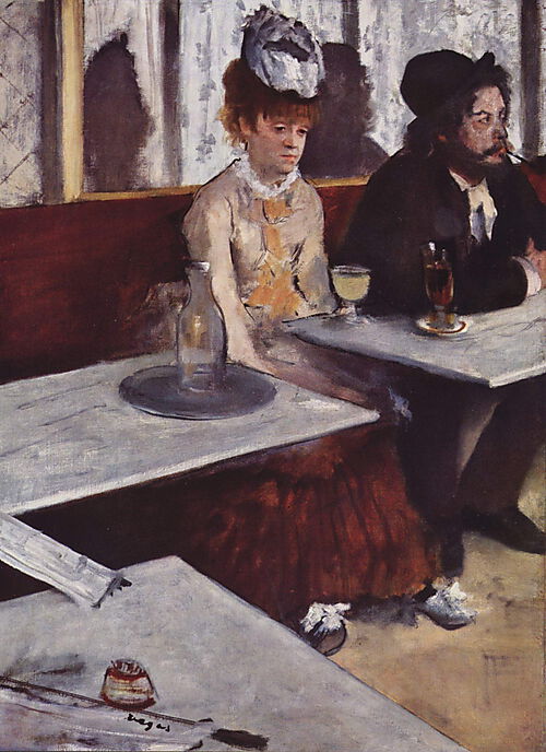Edgar Degas, Der Absinth
