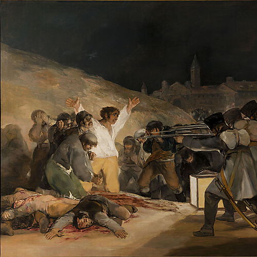 Francisco Goya: Erschießung der Aufständischen am 3. Mai 1808 in Madrid