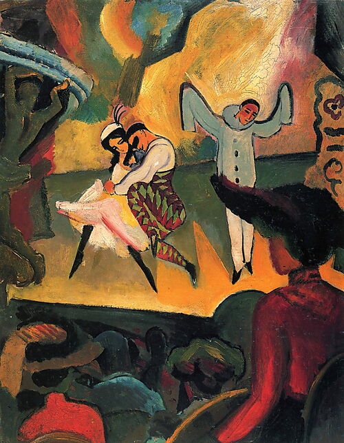 August Macke, Russisches Ballett 1