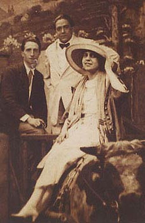 Fotografie, Marcel Duchamp, Francis Picabia und Beatrice Wood