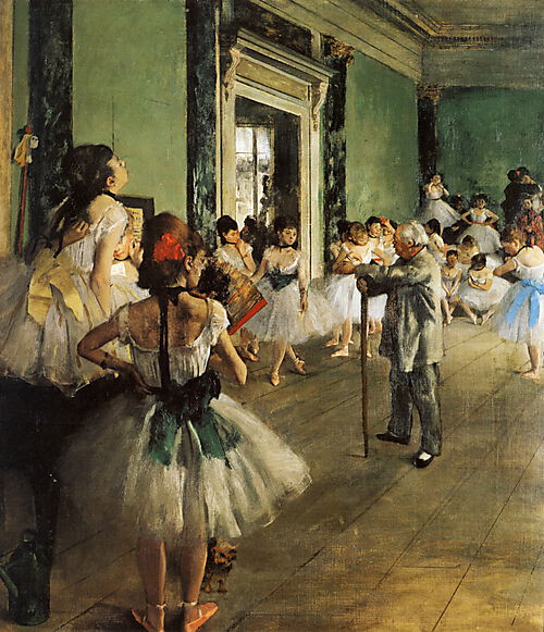 Edgar Degas, Die Tanzklasse