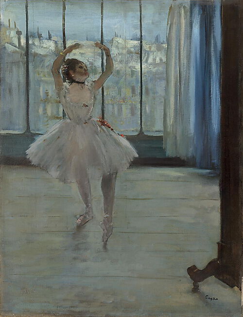 Edgar Degas, Die Tänzerin beim Fotografen