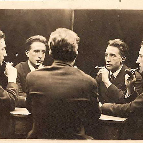 Five-Way Portrait of Marcel Duchamp (Portrait multiple de Marcel Duchamp), Broadway Photo Shop, New York City, 21. Juni 1917