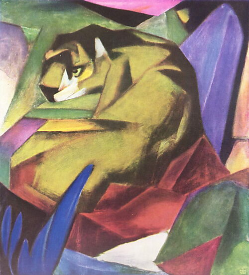 Franz Marc, Tiger