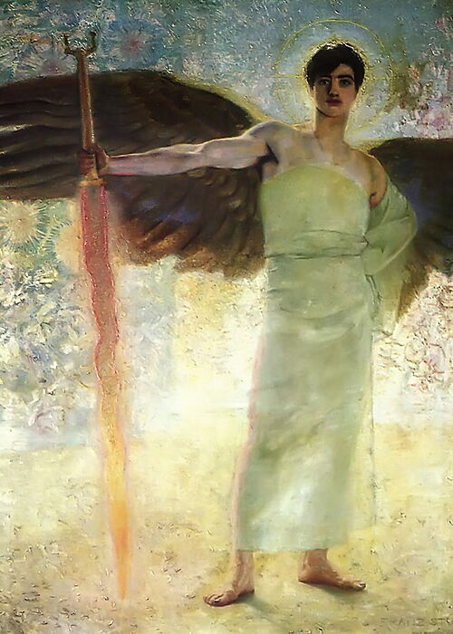 Franz von Stuck, Wächter des Paradieses