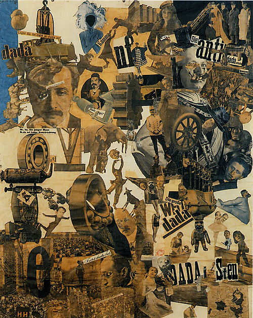 Hannah Höch, Cut with the Kitchen Knife Dada through the Beer-Belly of the Weimar Republic