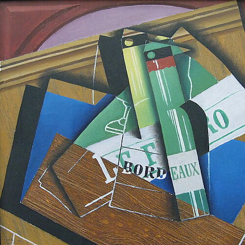Juan Gris, Die Bordeauxflasche