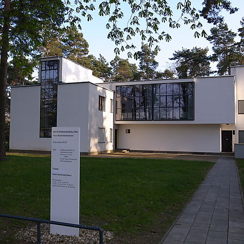Dessau Meisterhaussiedlung. Haus Muche/Schlemmer