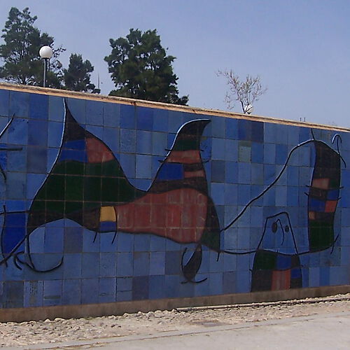 Joan Miro, Die Keramikwand in Palma de Mallorca