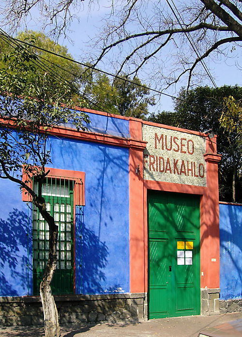 Fotografie: Frida Kahlos Geburtshaus