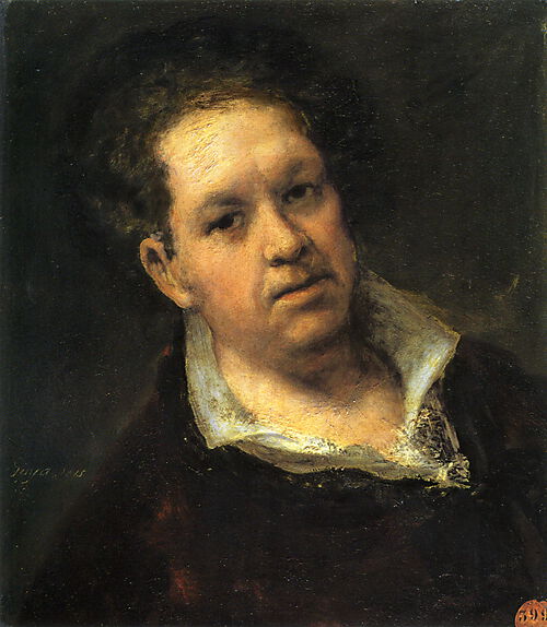 Francisco de Goya, Selbstportrait