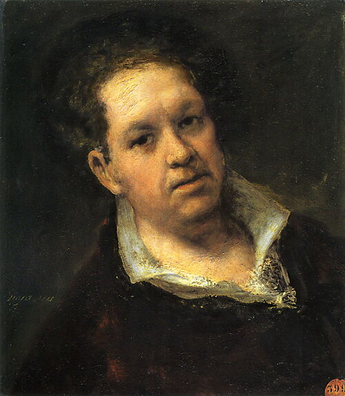 Francisco de Goya, Selbstportrait