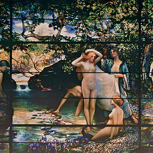 Louis C. Tiffany, The Bathers