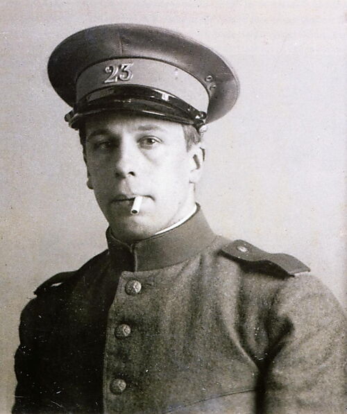 Fotografie, Theo van Doesburg, Soldat