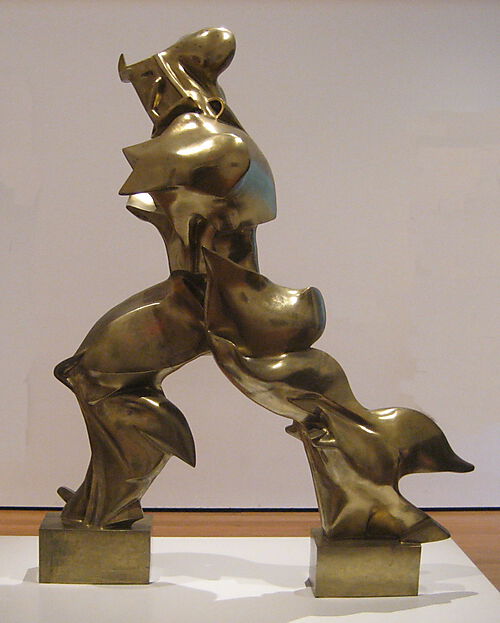 Umberto Boccioni, Einzigartige Formen der Kontinuität im Raum