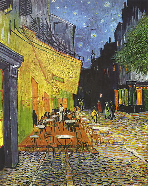 Vincent van Gogh, Caféterrasse am Abend