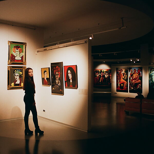 Arbeit in Museum