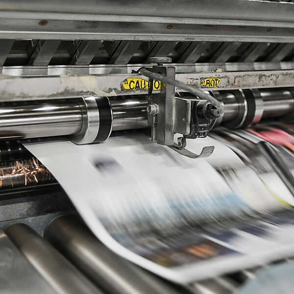 Professioneller Druck in der Industrie