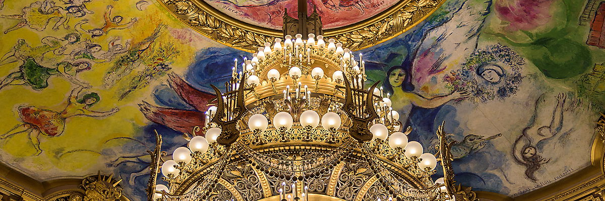 Palais Garnier, Paris - Deckengestaltung von on Marc Chagall