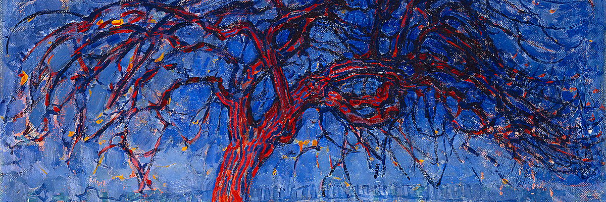Piet Mondrian - Der rote Baum, Öl auf Leinwand, 1908-10