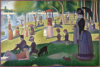 Georges Seurat, Ein Sonntagnachmittag auf der Insel La Grande Jatte