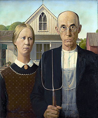 Grant Wood, American Gothic