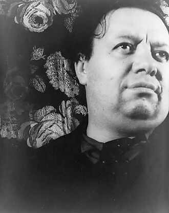 Porträt von Diego Rivera, 1932