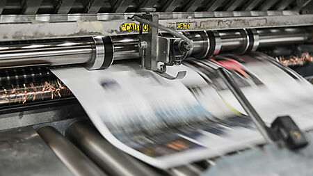 Professioneller Druck in der Industrie