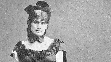 Schwarz/Weiß-Fotografie der Künstlerin Berthe Morisot