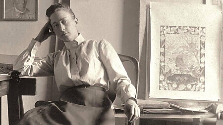 Portrait der Künstlerin Hilma af Klint