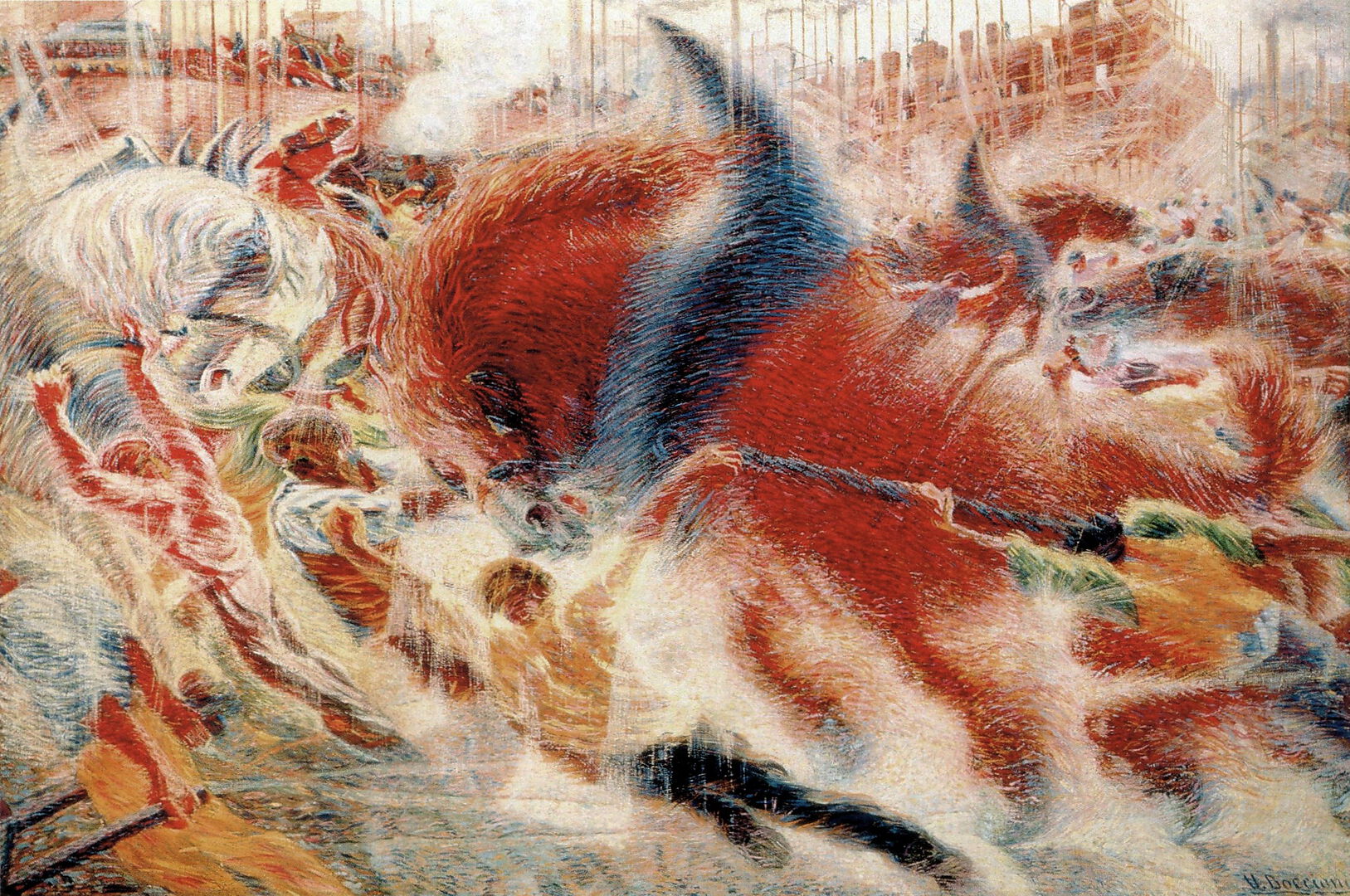 Umberto Boccioni Sein Leben Moderne Kunst Verstehen