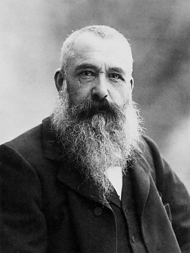 Fotografie des Künstlers Claude Monet